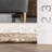 Palermo Casual Bordered Power Loom Jute Off White Rug-1805655940