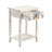 Harrel Solid Wood End Table with Storage