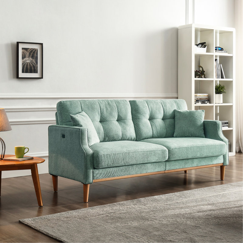 3 sièges bleus avec tissu respirant - Orifice de remplissage en mousse 3 sièges, Bleu