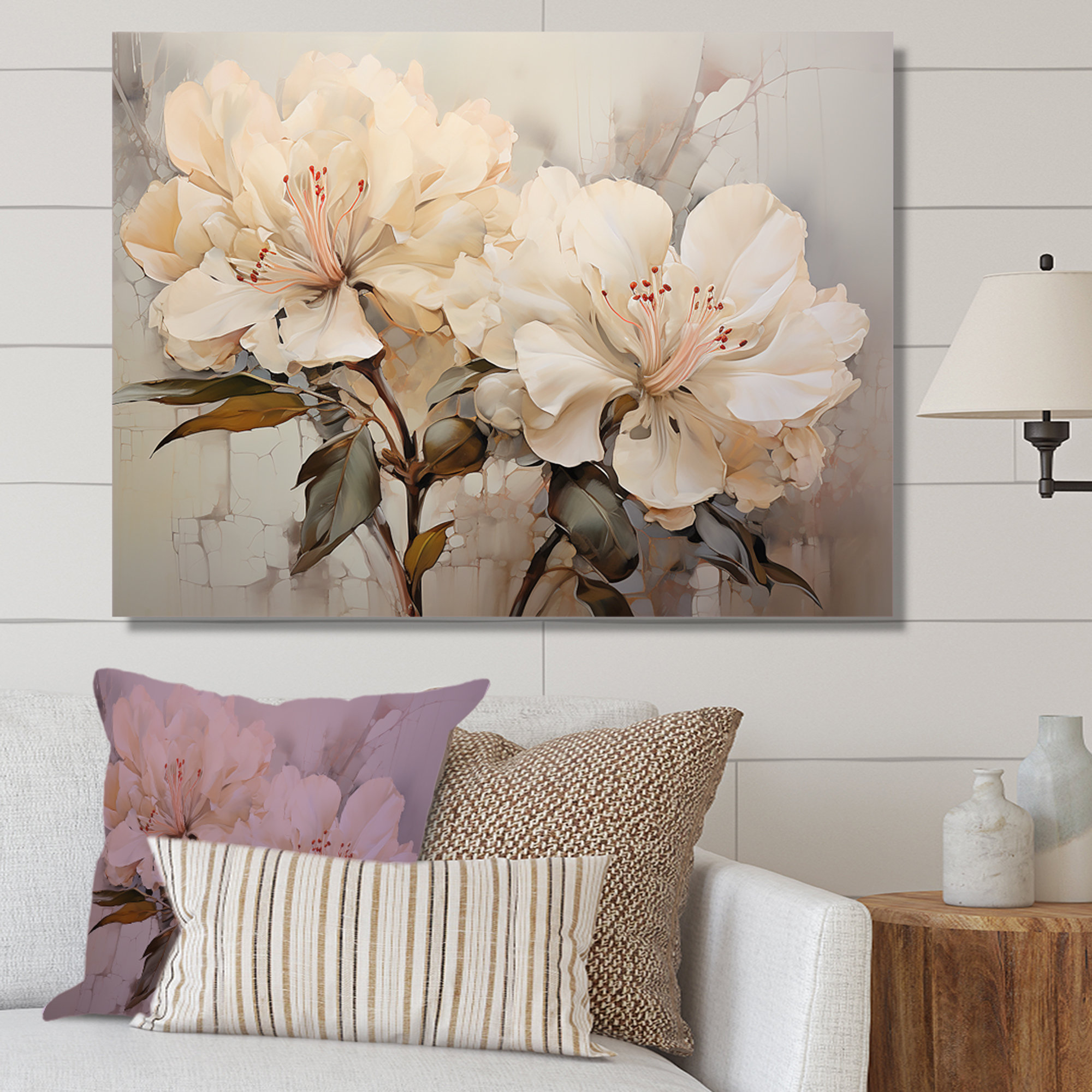 ultra photorealistic japandi minimalist living room interior low ...