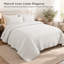 Ensemble de courtepointe 100% lin avec taies décoratives Clara-1396932778-1396932779