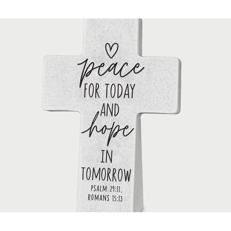 Table Cross Peace For Today And Hope