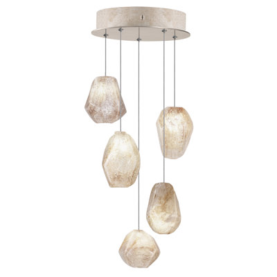 Luminaire suspendu rond 12 po Natural Inspirations