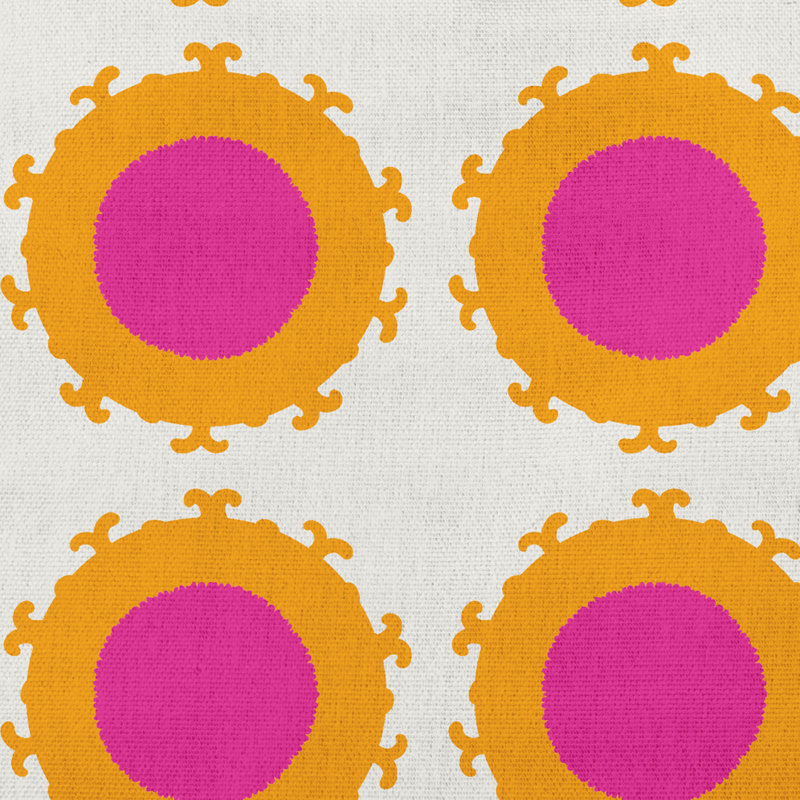 Coussin décoratif à bulles, Orchidée, 18 po x 18 po