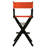 30" Folding Director Chair with Canvas-19623368-19623377