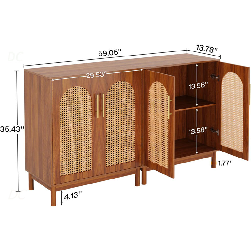 Armoire de rangement moderne, buffet, buffet