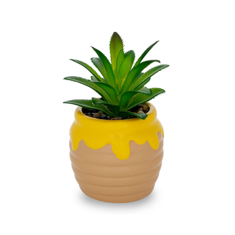 Plante grasse artificielle en pot Disney