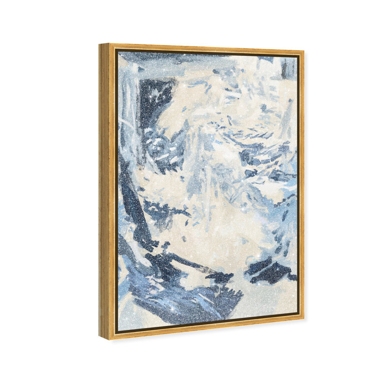 Coastal Feel II Print by Oliver Gal, 31"H x 46"W, Gold Floater Frame
