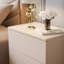 Nassawadox 55cm W Metal Bedside Table-935256688