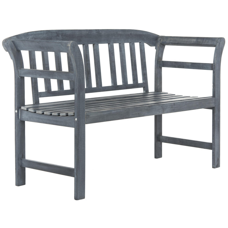 Banc de jardin en bois Archdale, Gris cendré