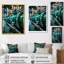 «Green Engine Power Plant Industrial Photo I - Power Plants», art mural-589343305-589343319