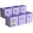 6 Pack 13" Large Foldable Storage Cubes with Handles-229090245