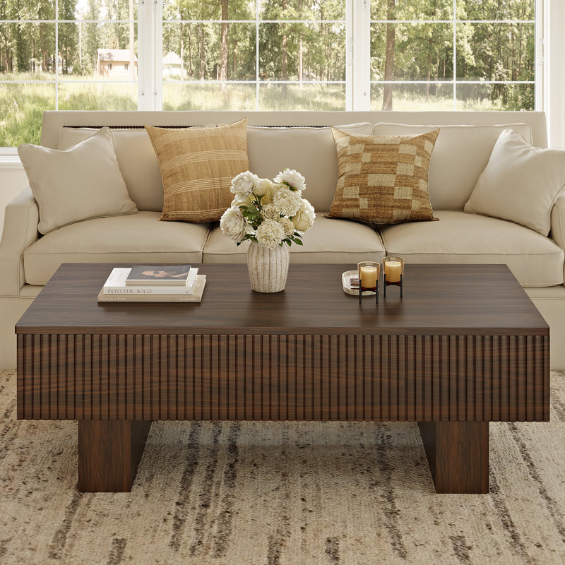 Table basse 47,2 po, Dark Brown