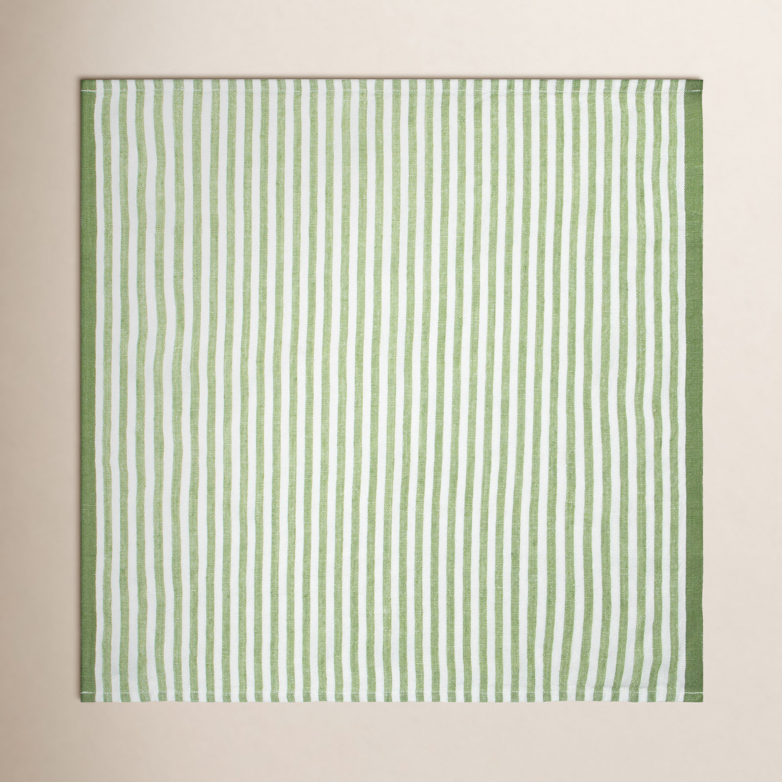 Adamsburg Reversible Linen Napkin, Basil