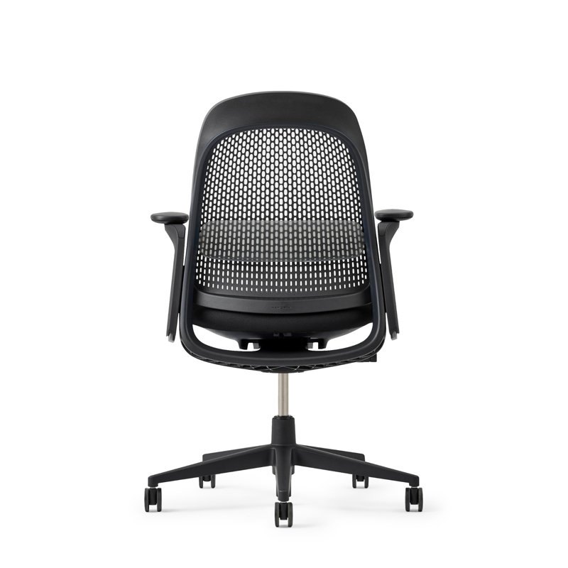 Haworth Breck Office Chair, Coal, Black