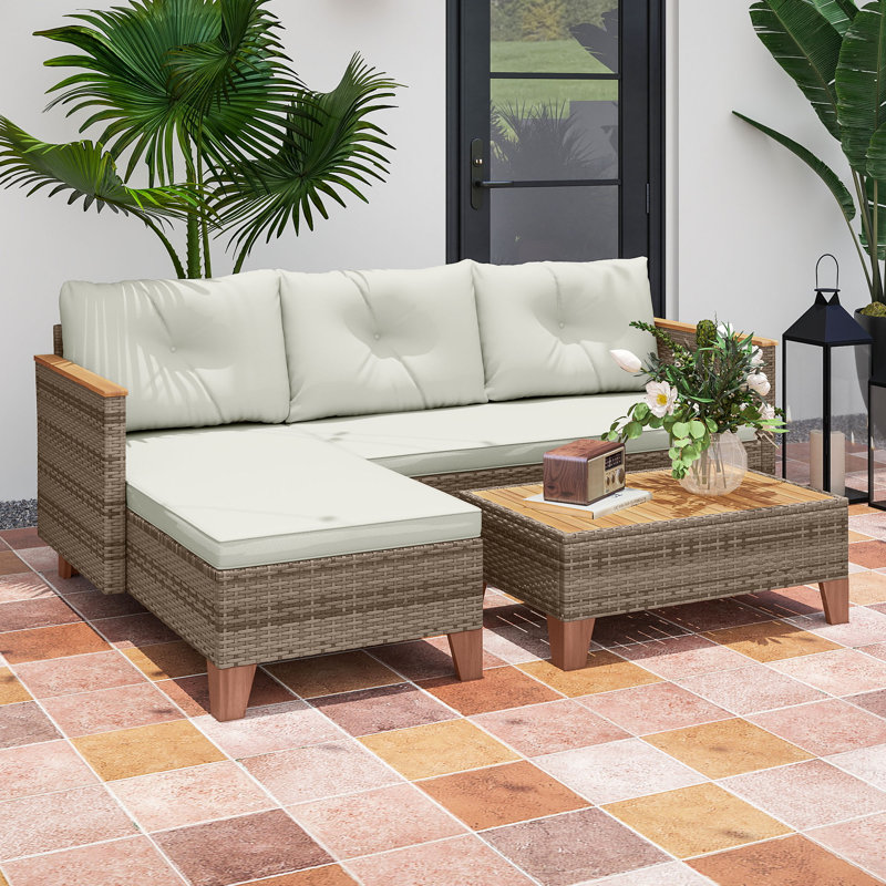 Modular Sofa, Khaki, Cream