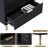 Fluted 5-Drawer Tall Dresser, Modern Wooden Storage Chest with Deep Drawers & Wide Top, Bedroom Organizer for Living Room, Hallway, Kids’ Room-1065902346