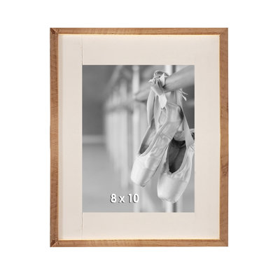 Chairty White Solid + Manufactured Wood Picture Frame