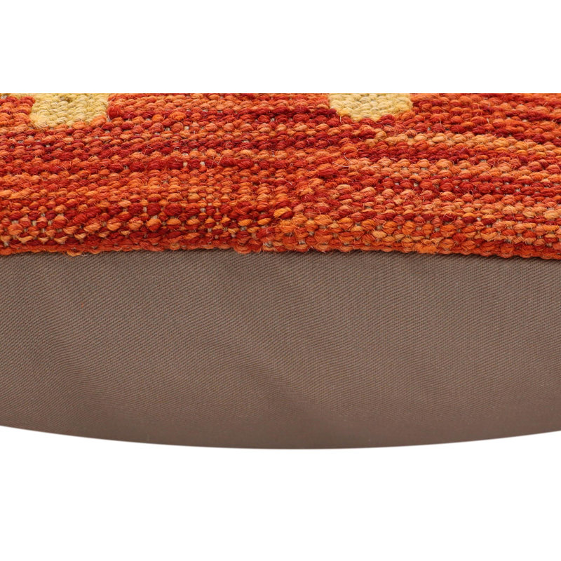 100% Wool Throw Square Pillow Cover & Insert