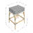 25'' H Wicker Patio Bar Stool-99420097
