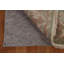 Tapis vert / brun noué à la main de conception unique 6 pi 7 po x 9 pi 7 po New Age