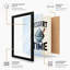 Dessert Time Typography - Framed Print-840622378-840622381