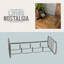 4 Bottle Tabletop/Countertop Wine Bottle Rack in Grey
