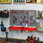 Nome 54 Piece Pegboard and Shelf Tool Organizer Wall Mounted DIY Garage Storage with 50 Hooks-988299925