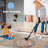 Lint-free, stylish, stain-resistant area rug-176440862