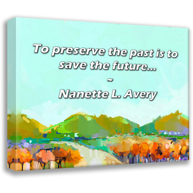 Latitude Run® Gallery Wrapped Canvas By Jimmy Walker: "Counting time is not as important as making ti