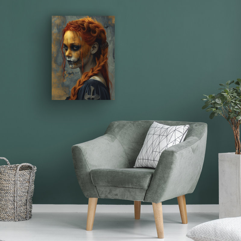 Art sur toile «R3darch0n», H 19 po x l 14 po