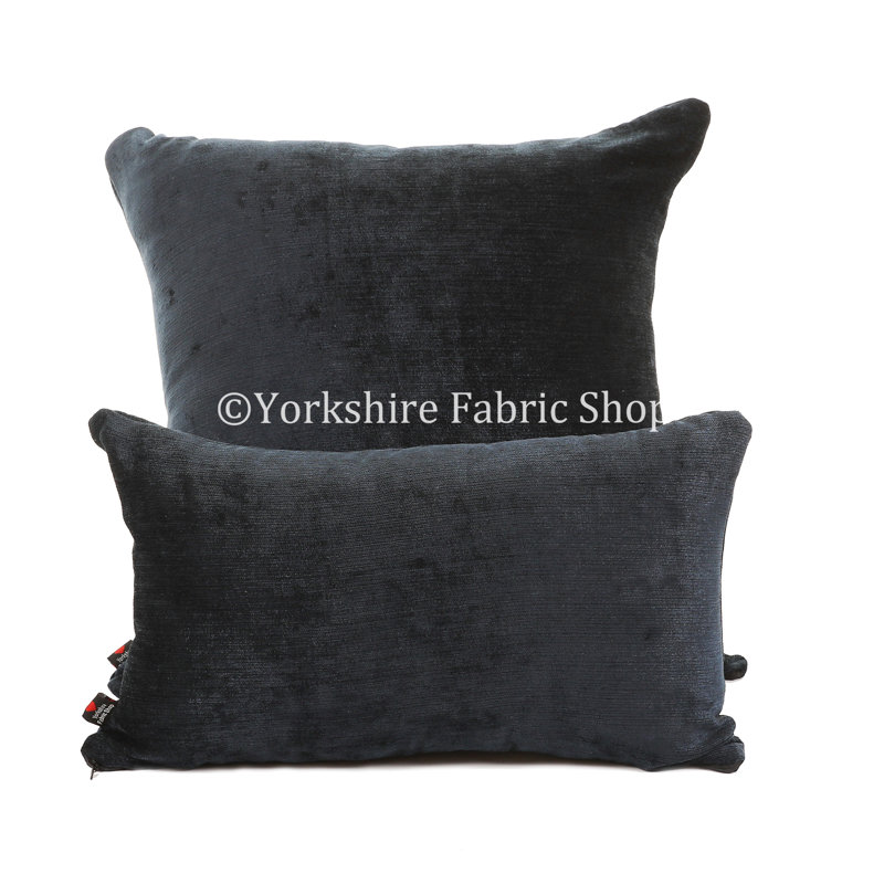 Eberhardt Square Cushion, Small, Blue