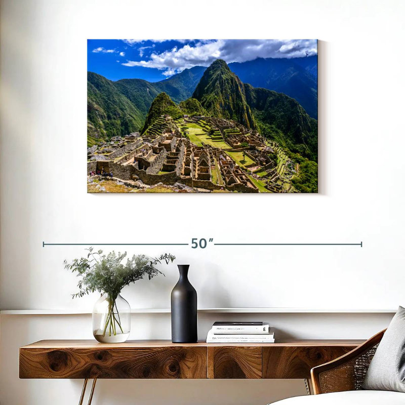 Restes du Machu Picchu, H 24 po x l 36 po