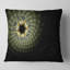 Fleur symétrique fractale en vert clair - coussin à imprimé floral-29457025-29457028