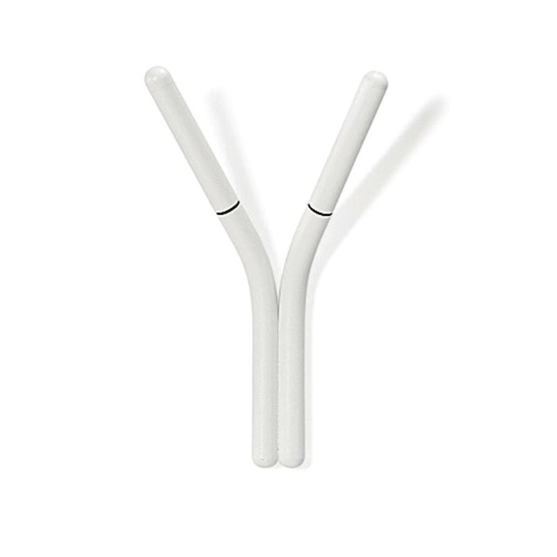 Posa Double Robe Hook, White