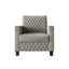 Chaise rembourrée en velours-83753447