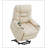 Nairi Ivory Leather Aire Power Motion Recliner with Lift, Heating & Massage Function