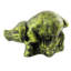 Novica Crouching Pig Ceramic Sculpture