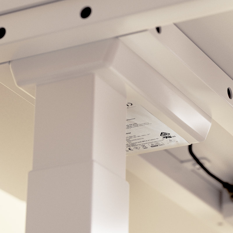 Tolle Adjustable Metal Base Standing Desk