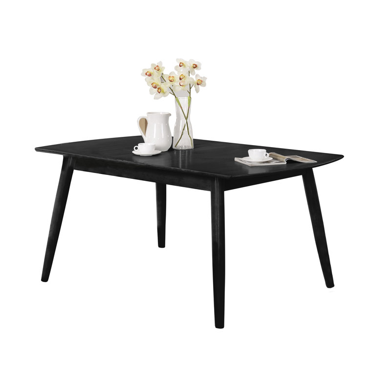 Table de salle à manger Kerley, Noir