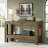 63" Console Table, Farmhouse 2-Tier Entryway Table Sofa Table