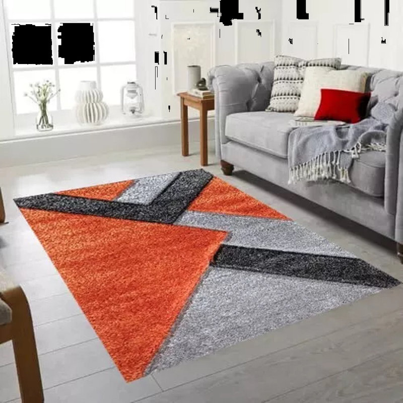 Solid Colour Shag Area Rug, Rectangle 200 x 290cm