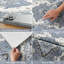Tapis gris lavable à la machine Groner-110880427