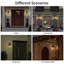 Kaveeta 19.75'' Black Outdoor Wall Light