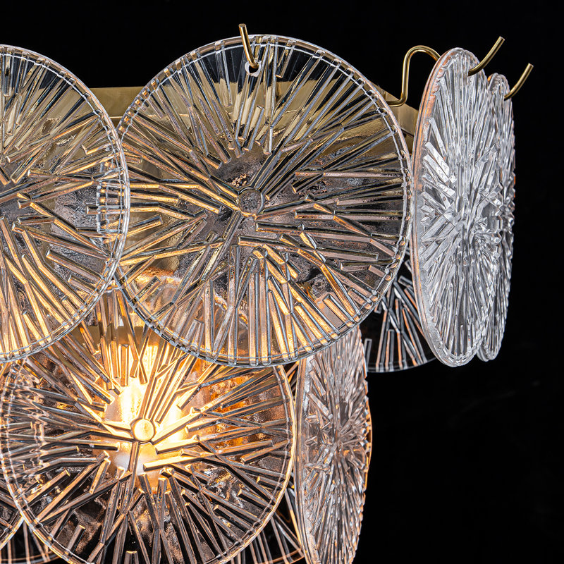 Lustre en verre Sunflower