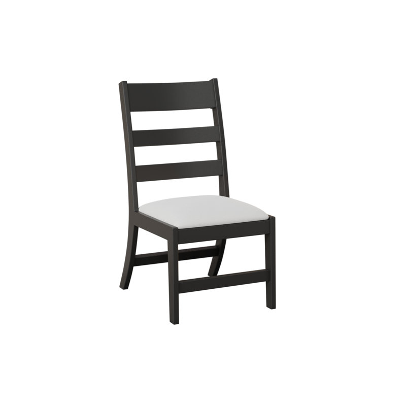 Chaise d'appoint et coussins Parker, Mélange de sable, Noir mat