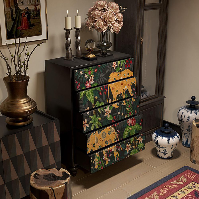 Rustic Antique Solid Hallway Cabinet