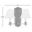 Paisley 2 - Light Armed Sconce-2036193128