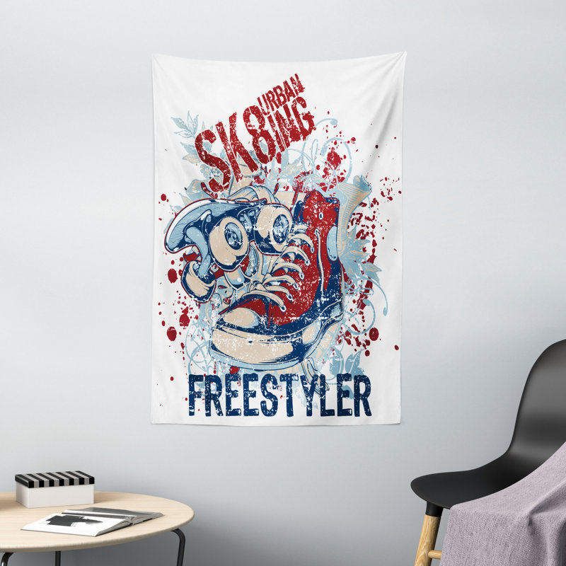 Tapisserie en polyester pour planche à roulettes, H 60 po x l 40 po