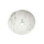 Lavabo en marbre blanc pour salle de bain, 15,7 po x 5,9 po, bloc simple, finition semi-polie-130048081
